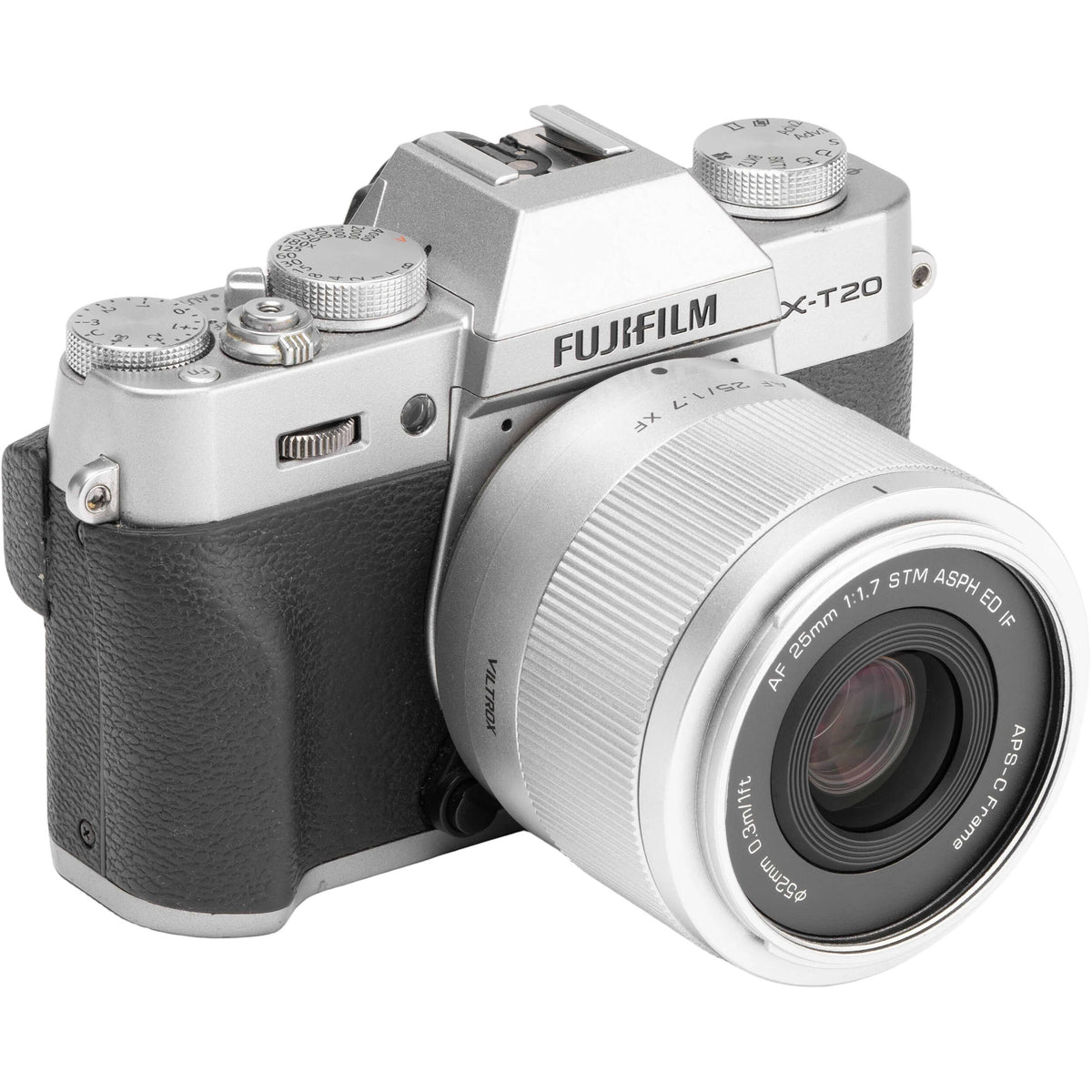 Lente Viltrox AF 25mm f/1.7 Air XF - contenido de la caja