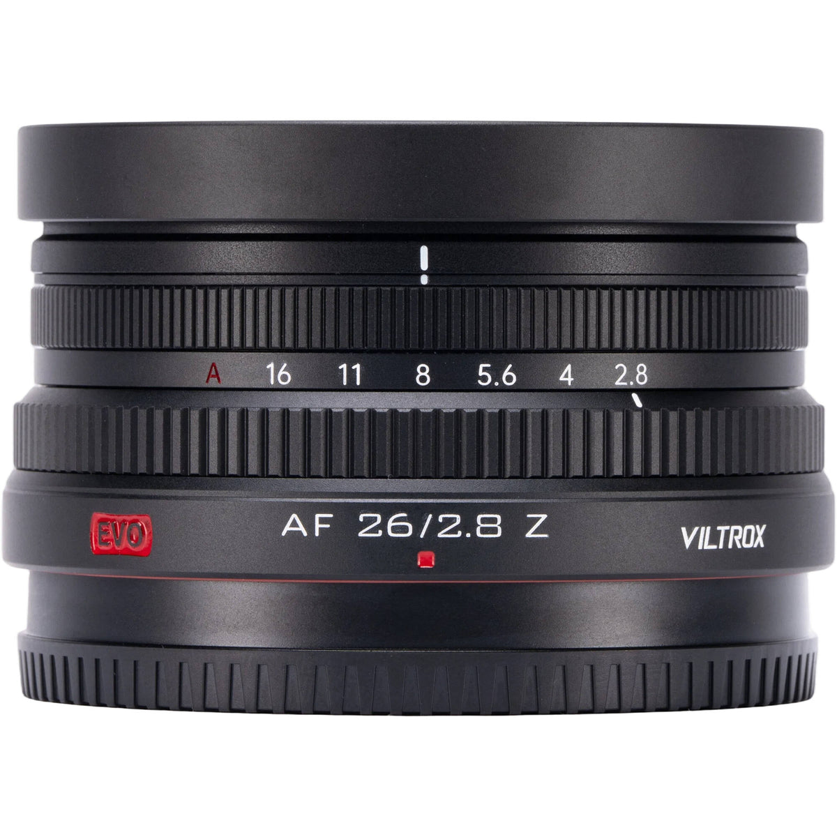 Lente Viltrox AF 26mm f/2.8 EVO - puertos y conexiones