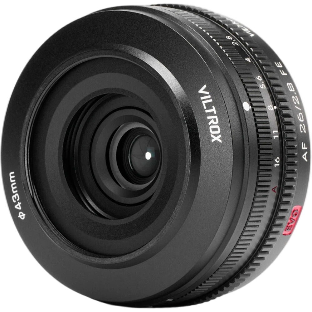 Lente Viltrox AF 26mm f/2.8 EVO - puertos y conexiones