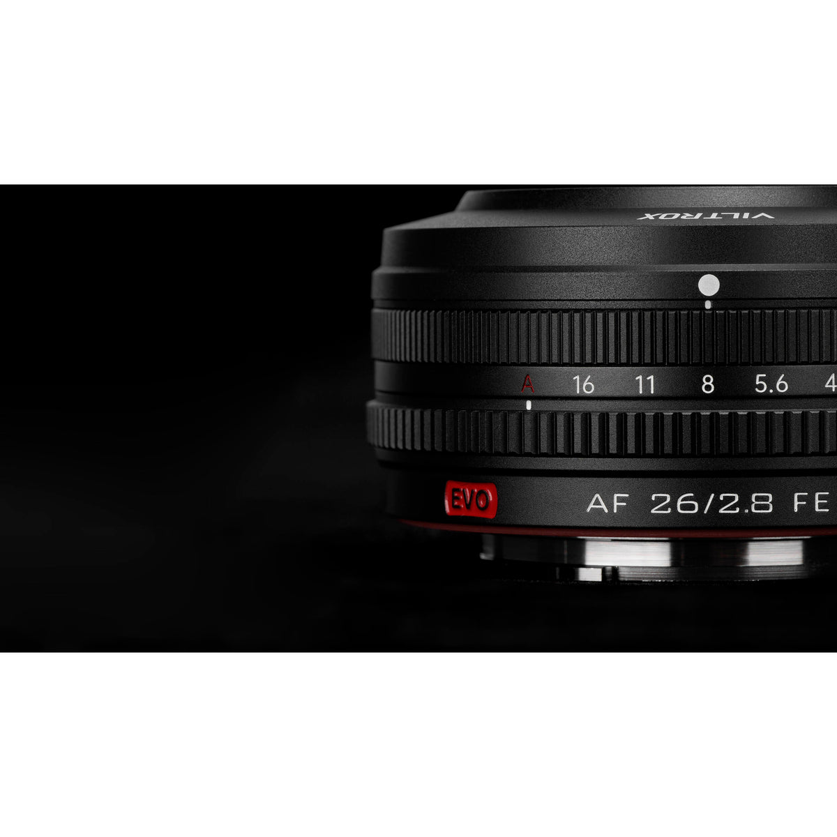 Lente Viltrox AF 26mm f/2.8 EVO - detalle
