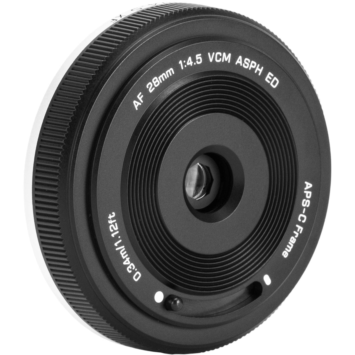 Lente Viltrox AF 28mm f/4.5 XF - contenido de la caja
