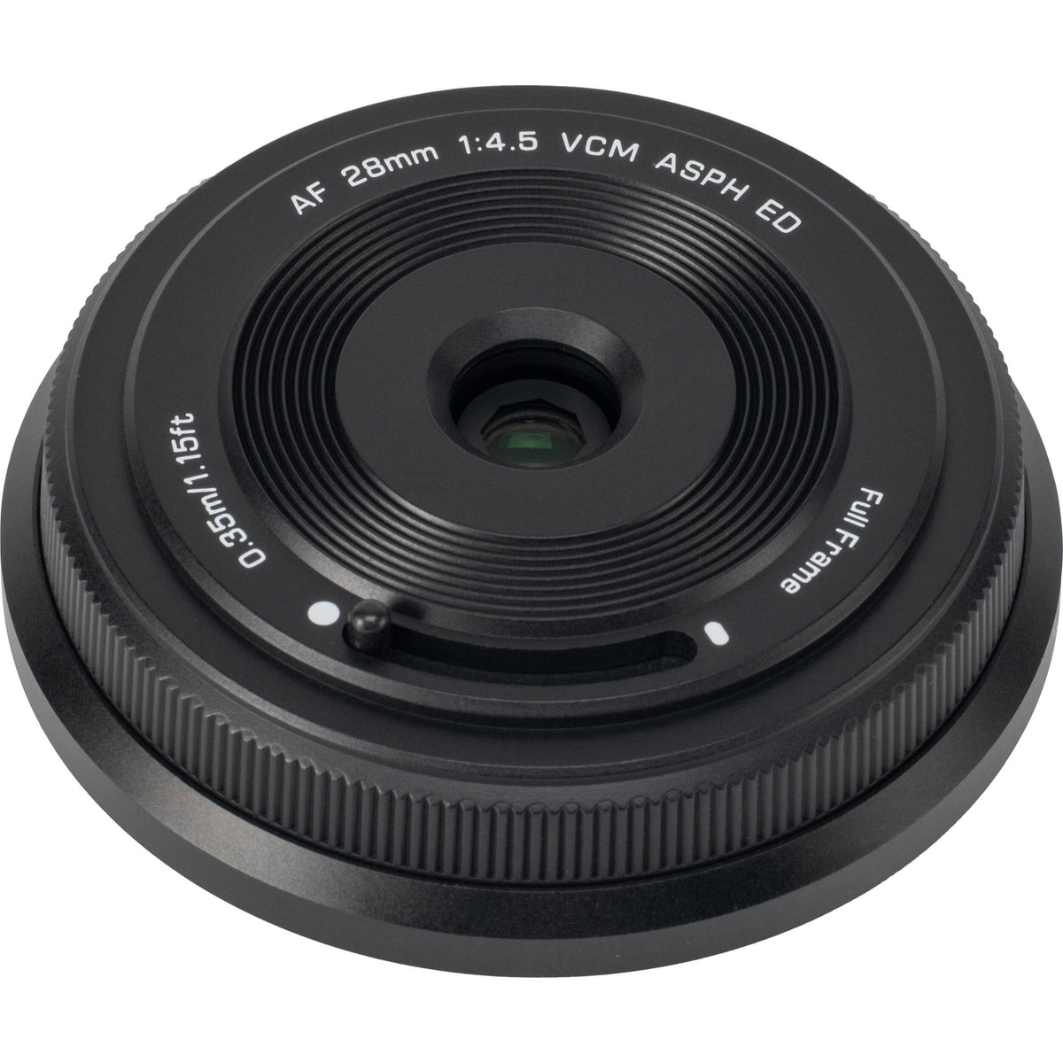 Lente Viltrox AF 28mm f/4.5 Z - vista frontal