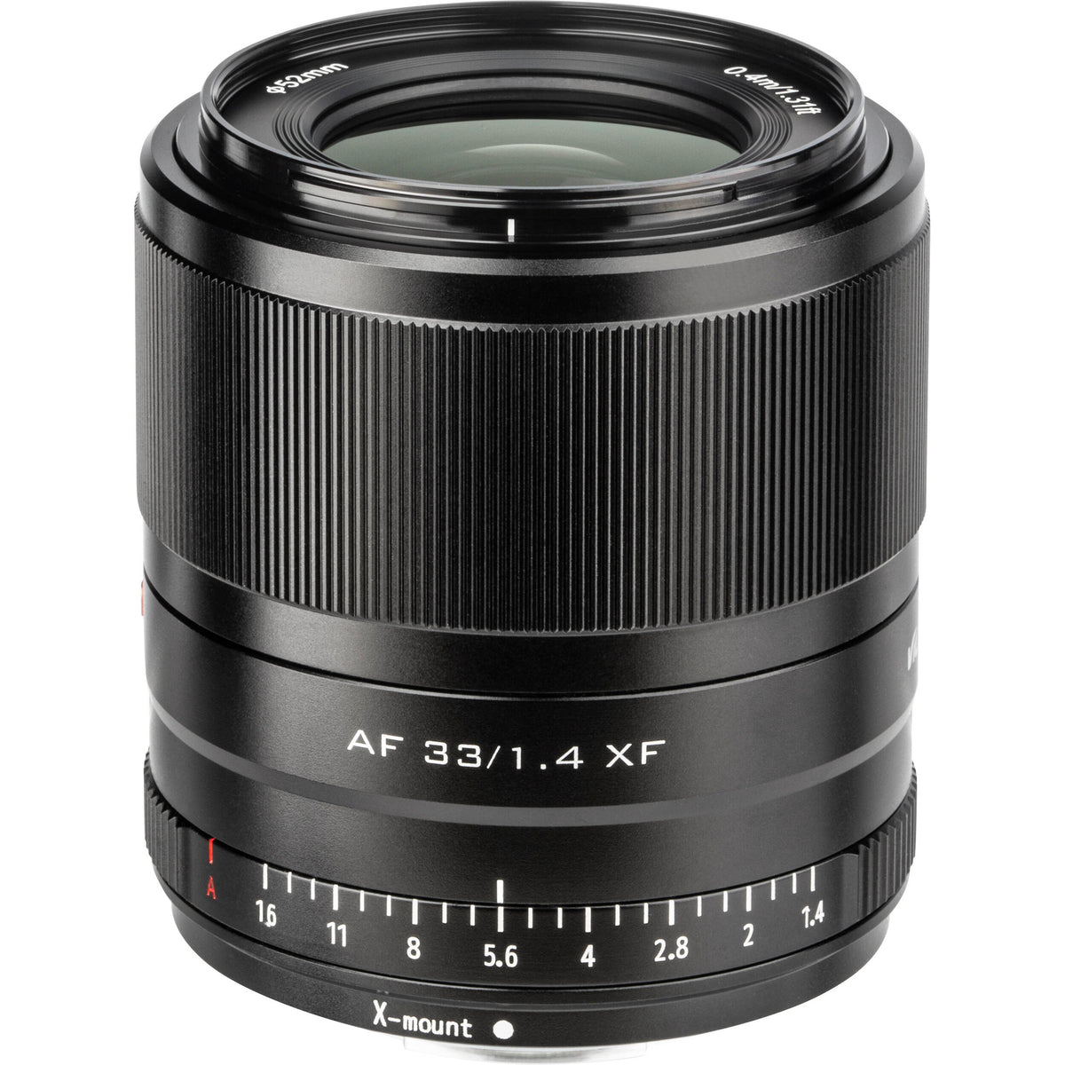 Lente Viltrox AF 33mm f/1.4 XF Lens for FUJIFILM X (V2Black) - vista principal