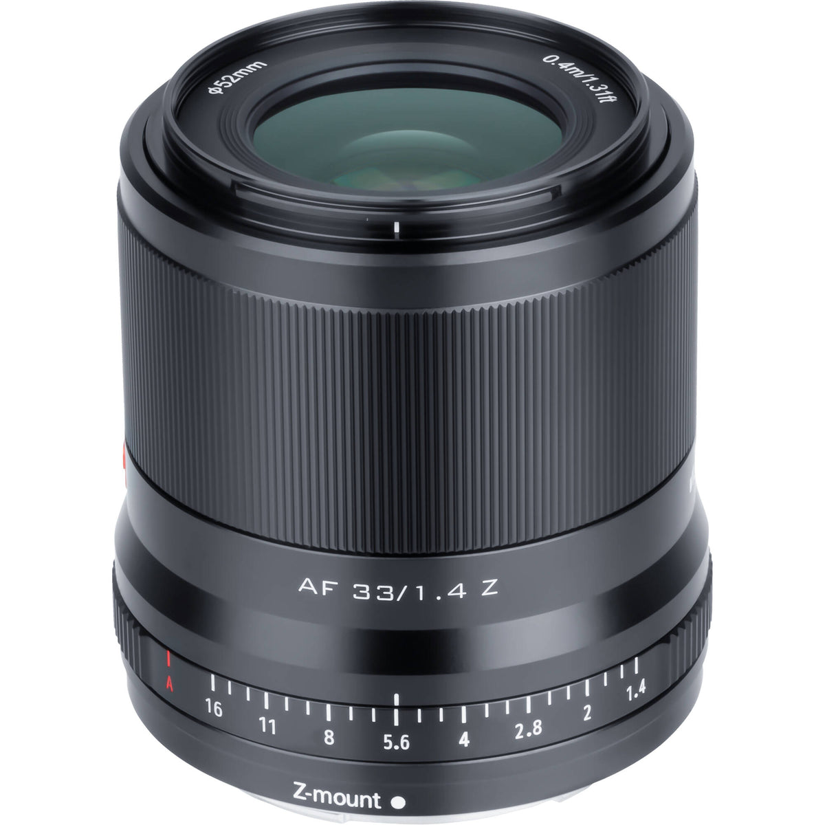 Lente Viltrox AF 33mm f/1.4 Z Lens for Nikon Z (Negro) - vista principal