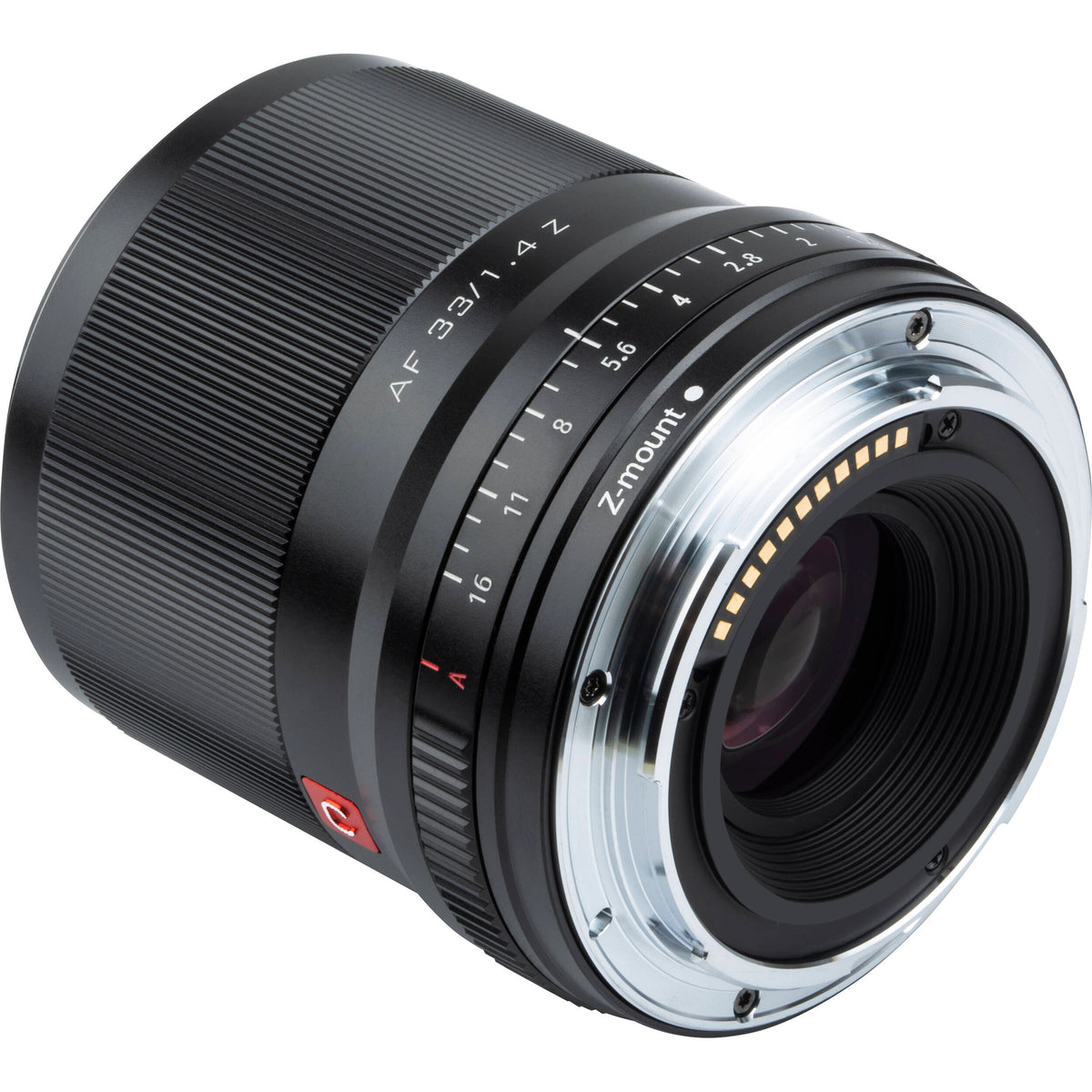 Lente Viltrox AF 33mm f/1.4 Z Lens for Nikon Z (Negro) - vista frontal