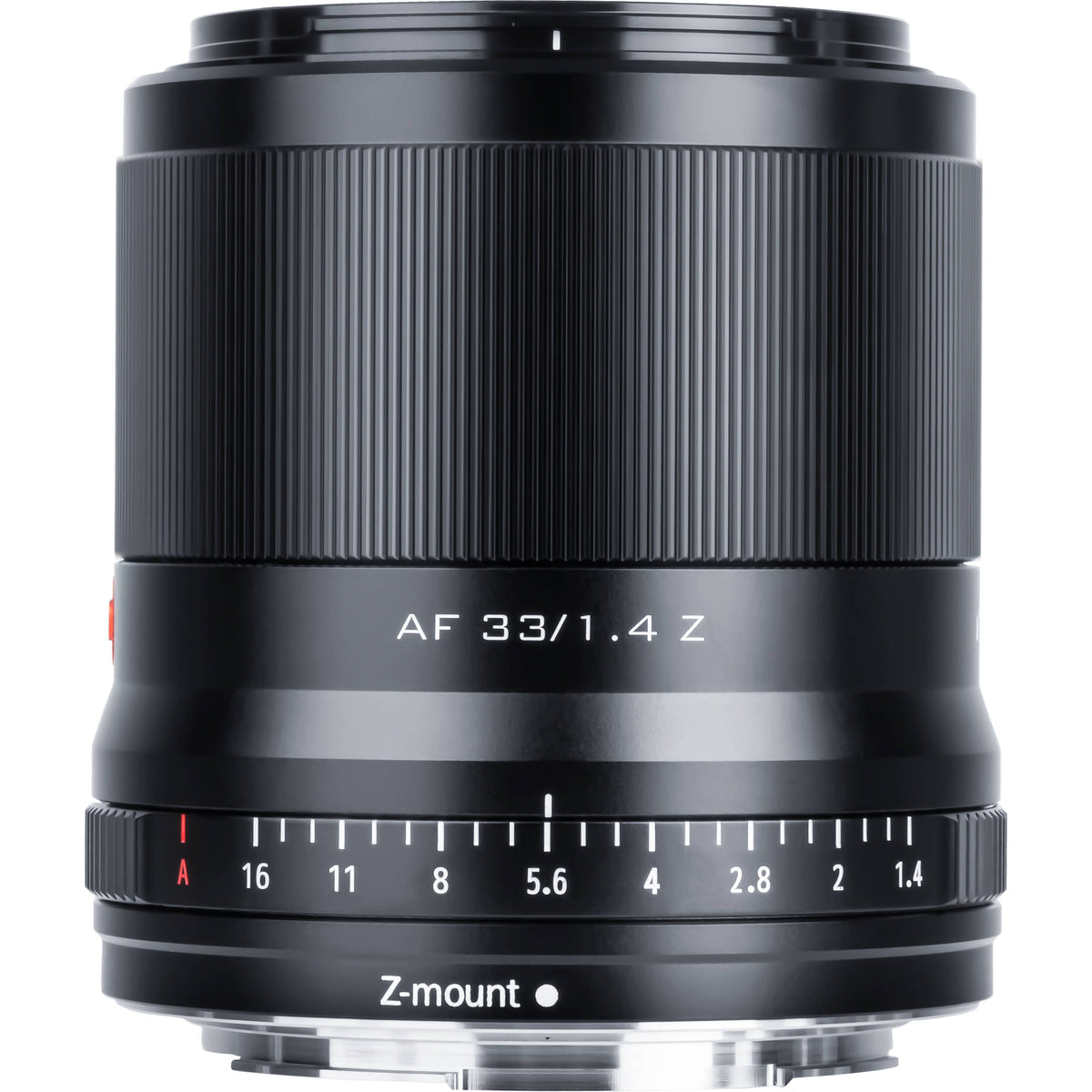 Lente Viltrox AF 33mm f/1.4 Z Lens for Nikon Z (Negro) - vista lateral