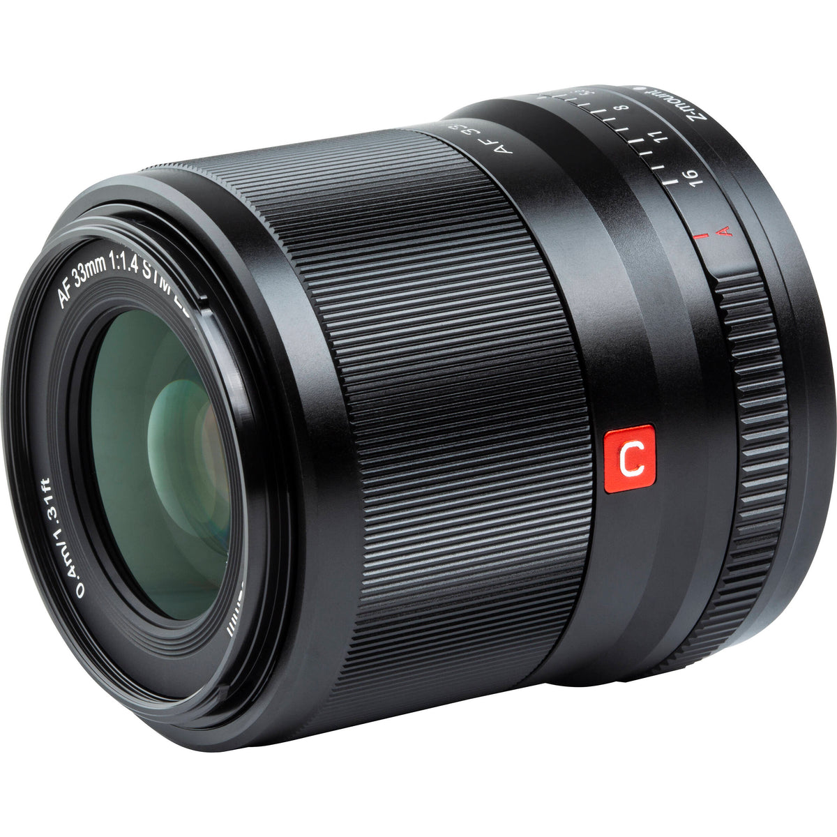 Lente Viltrox AF 33mm f/1.4 Z Lens for Nikon Z (Negro) - detalle