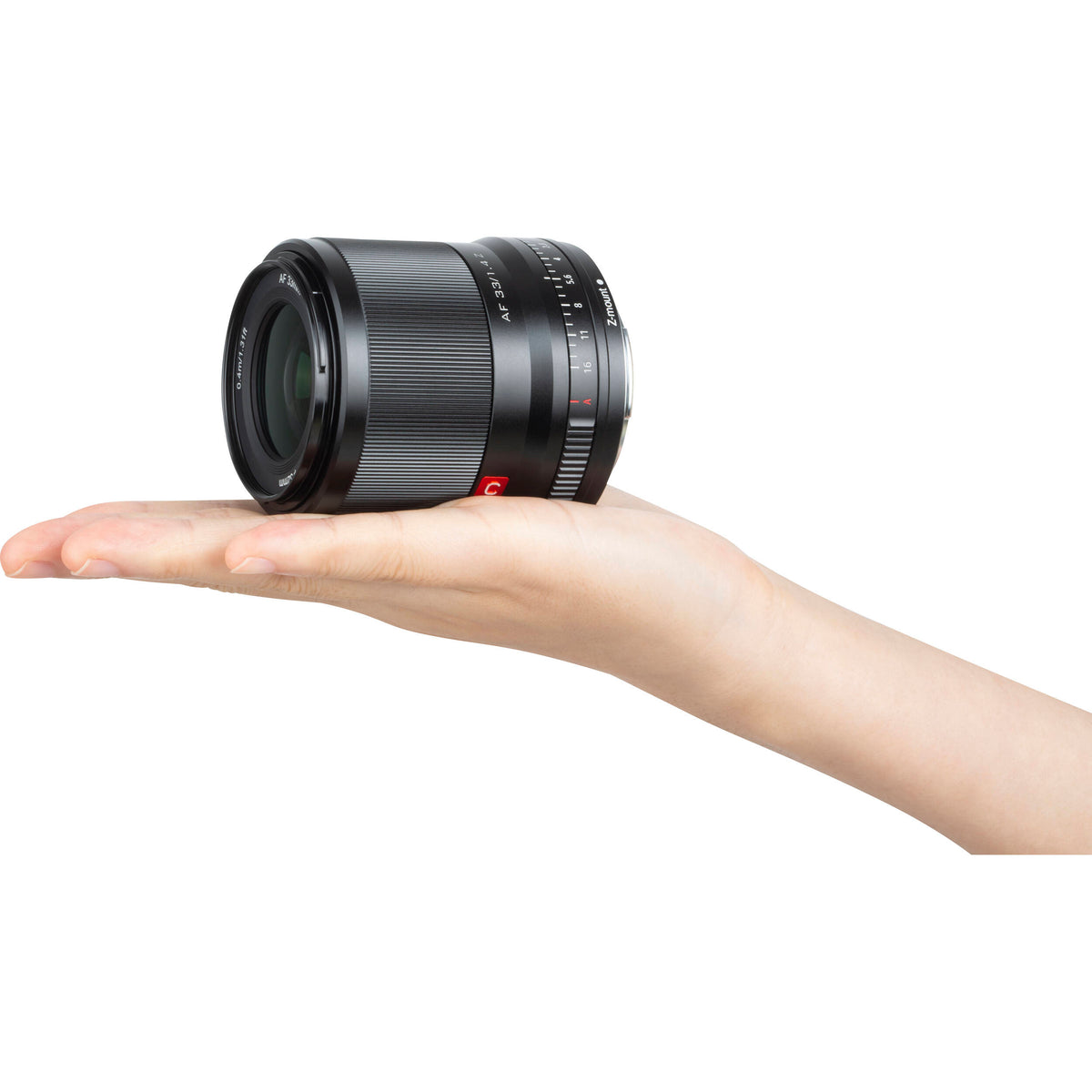 Lente Viltrox AF 33mm f/1.4 Z Lens for Nikon Z (Negro) - contenido de la caja