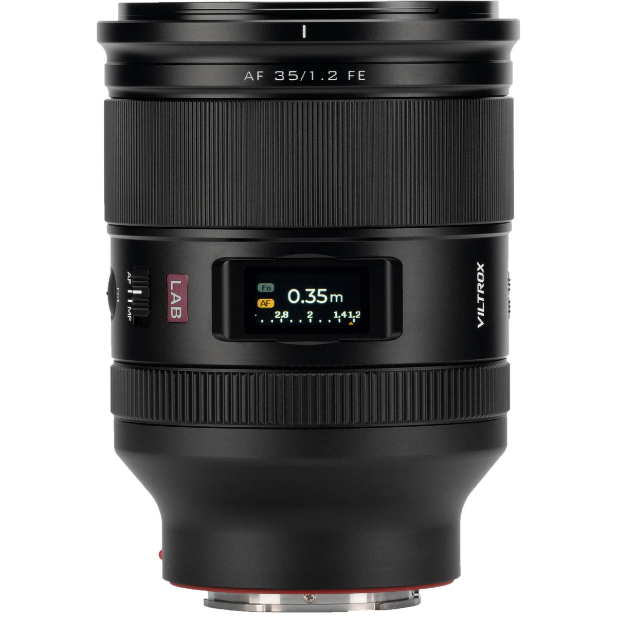 Lente Viltrox AF 35mm f/1.2 LAB FE con Screen - vista principal