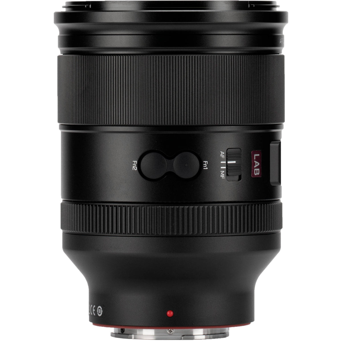 Lente Viltrox AF 35mm f/1.2 LAB FE con Screen - vista lateral
