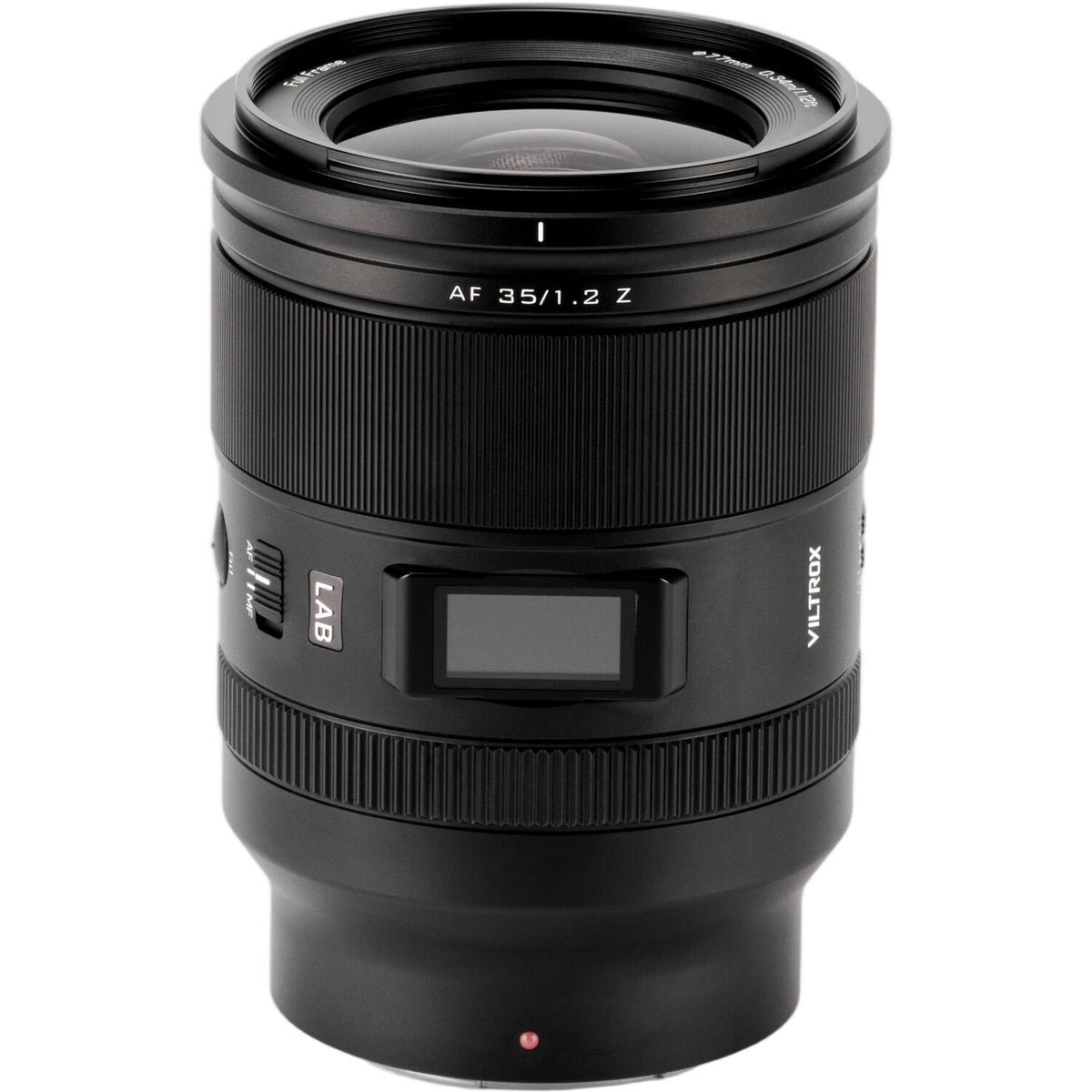 Lente Viltrox AF 35mm f/1.2 LAB Z Lens with Screen - vista frontal