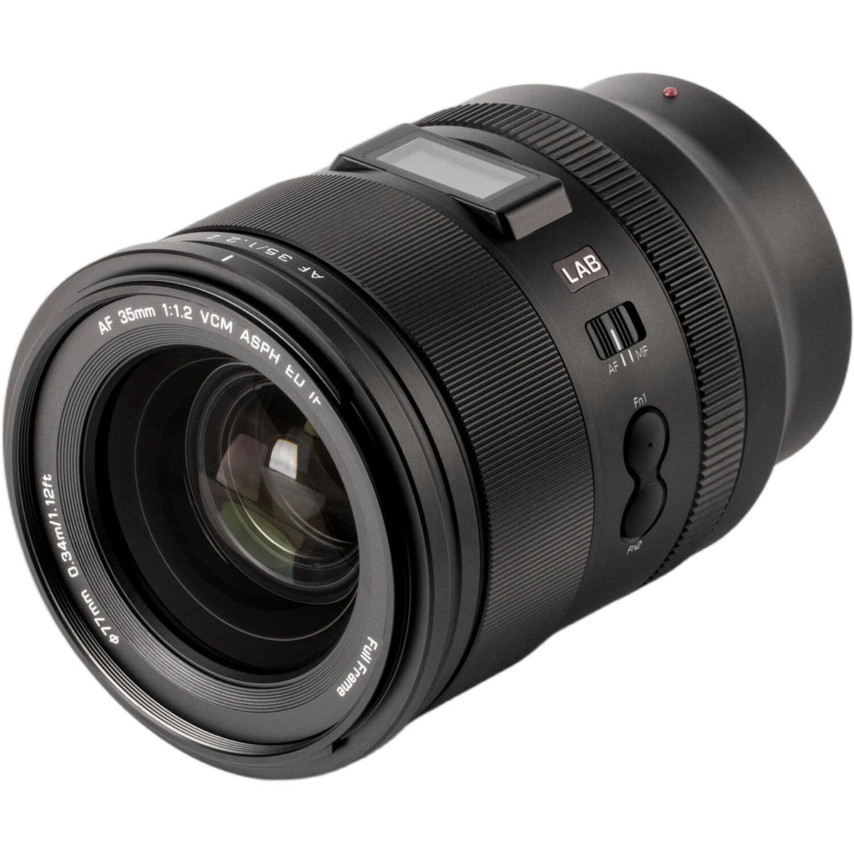 Lente Viltrox AF 35mm f/1.2 LAB Z Lens with Screen - puertos y conexiones