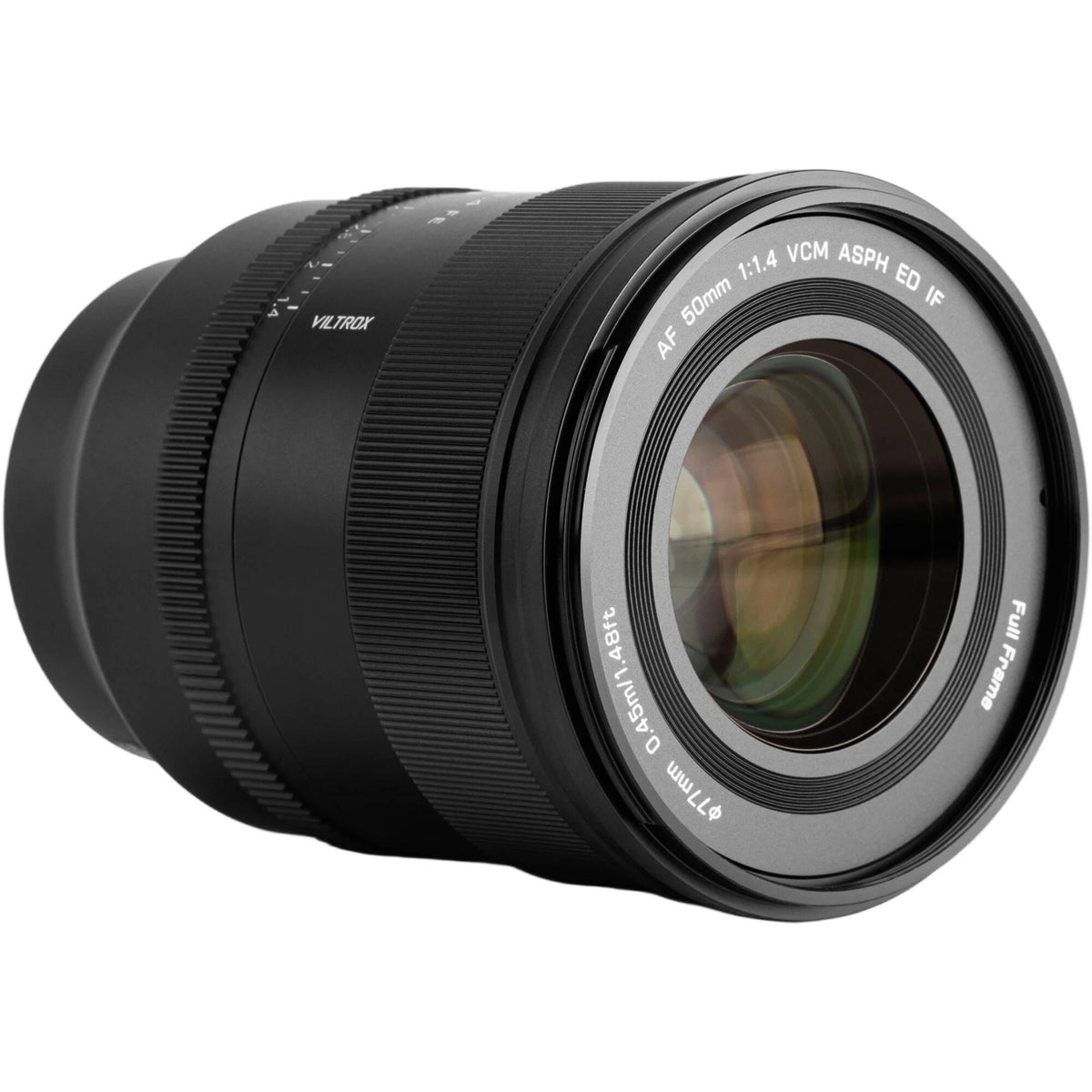 Lente Viltrox AF 50mm f/1.4 FE - contenido de la caja