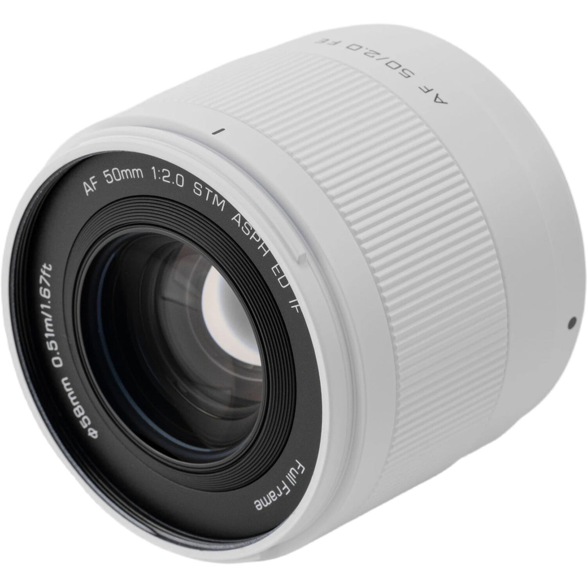 Lente Viltrox AF 50mm f/2 Air FE - vista lateral