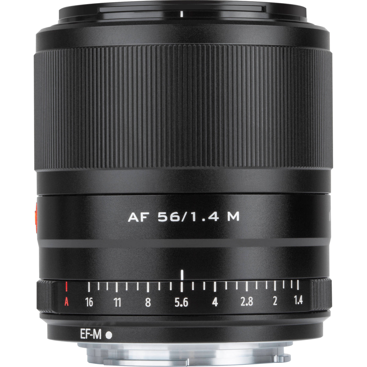 Lente Viltrox AF 56mm f/1.4 M (Negro) - vista lateral
