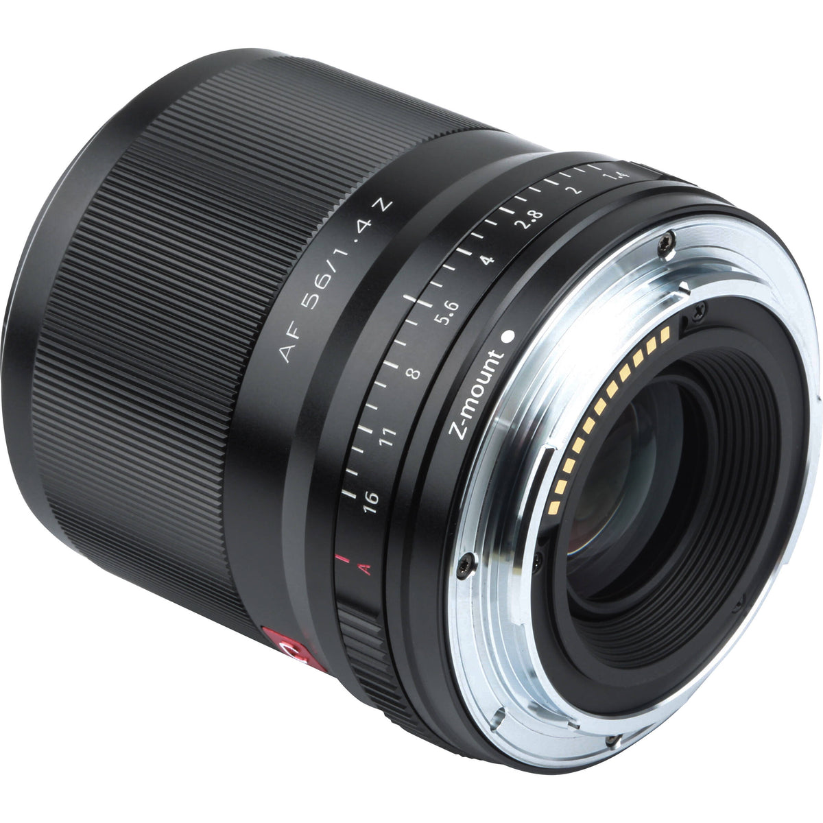 Lente Viltrox AF 56mm f/1.4 Z Lens for Nikon Z (Negro) - vista frontal