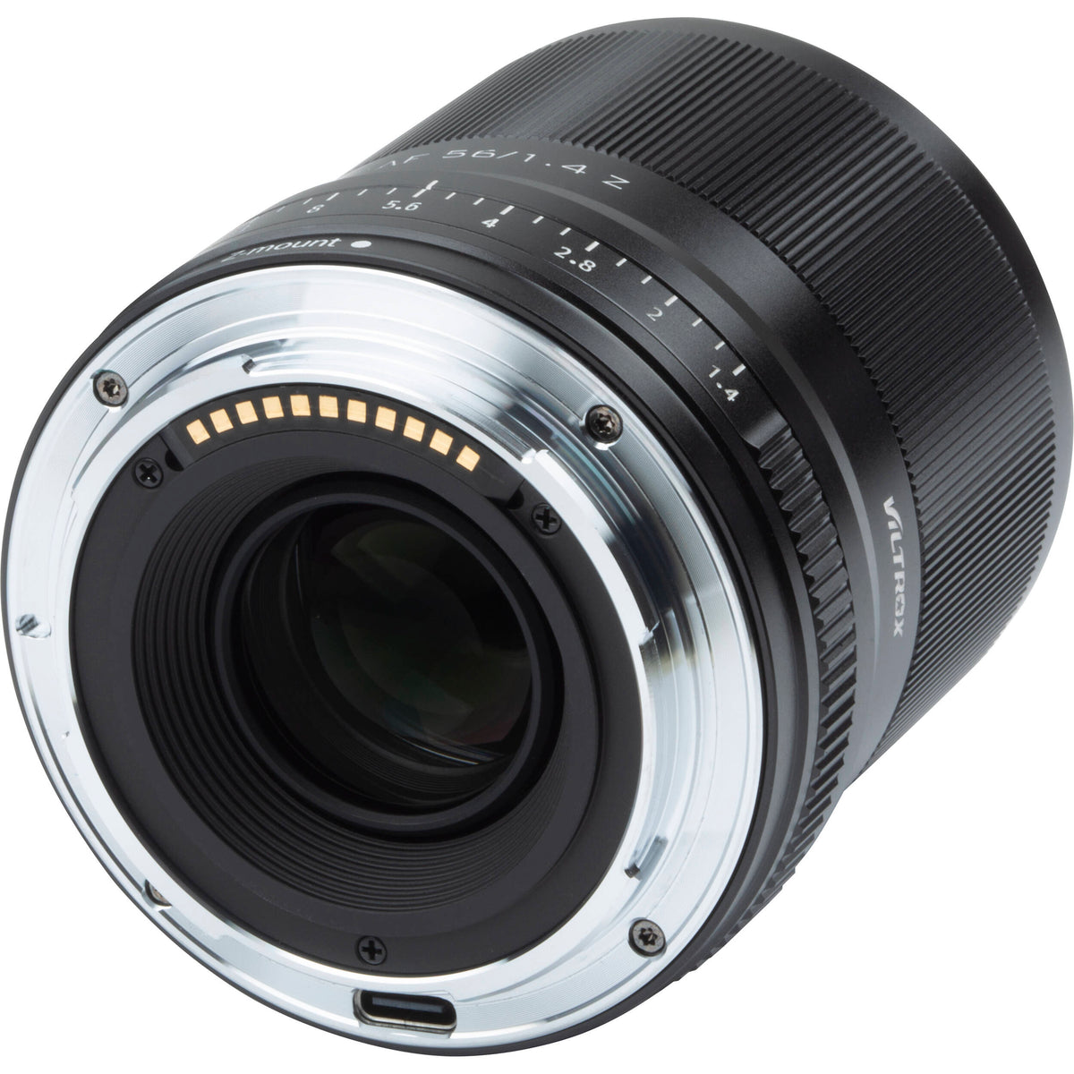 Lente Viltrox AF 56mm f/1.4 Z Lens for Nikon Z (Negro) - vista trasera