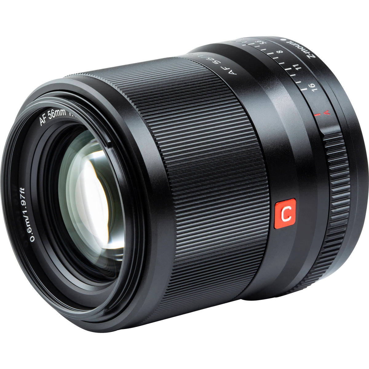 Lente Viltrox AF 56mm f/1.4 Z Lens for Nikon Z (Negro) - detalle