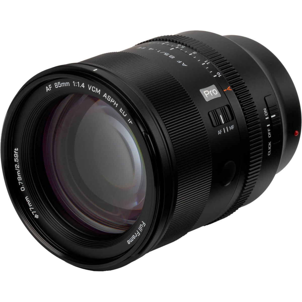 Lente Viltrox AF 85mm f/1.4 Pro FE - detalle