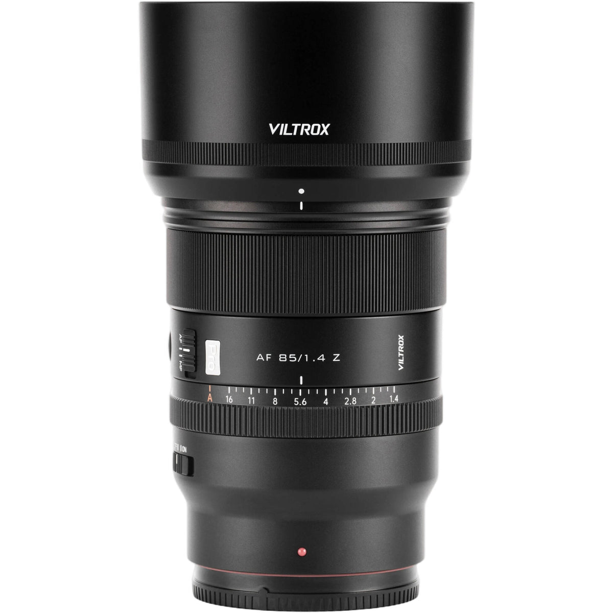 Lente Viltrox AF 85mm f/1.4 Pro Z - contenido de la caja