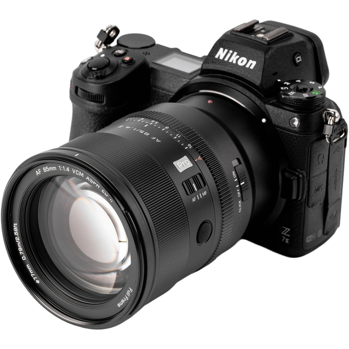 Lente Viltrox AF 85mm f/1.4 Pro Z - en uso