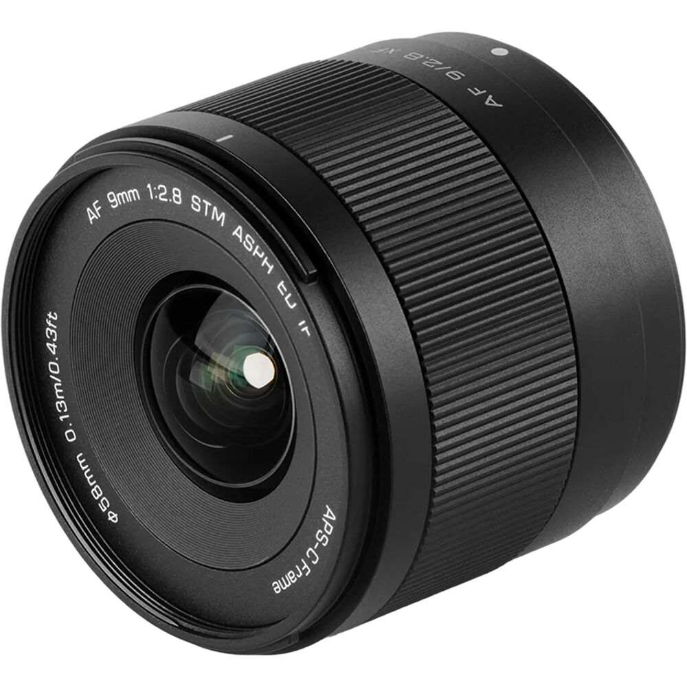 Lente Viltrox AF 9mm f/2.8 Air FX - vista trasera