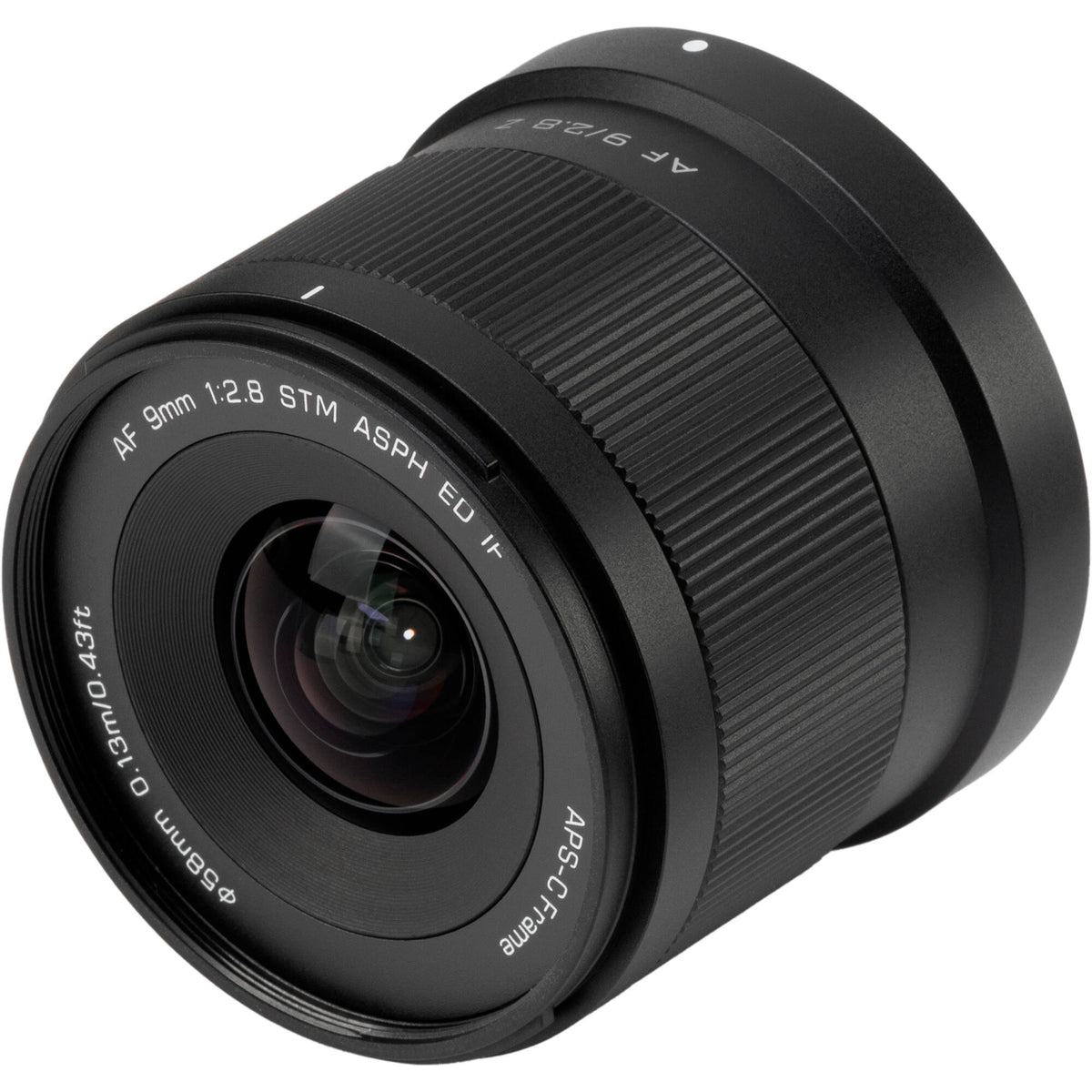 Lente Viltrox AF 9mm f/2.8 Air Z - puertos y conexiones
