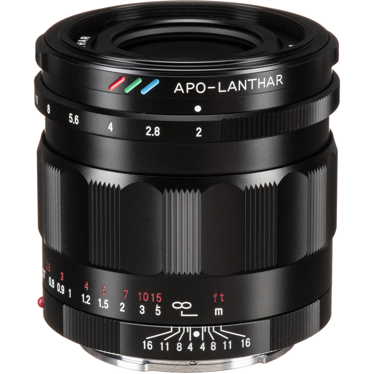 Lente Voigtlander APO-LANTHAR 50mm f/2 Aspherical - vista principal