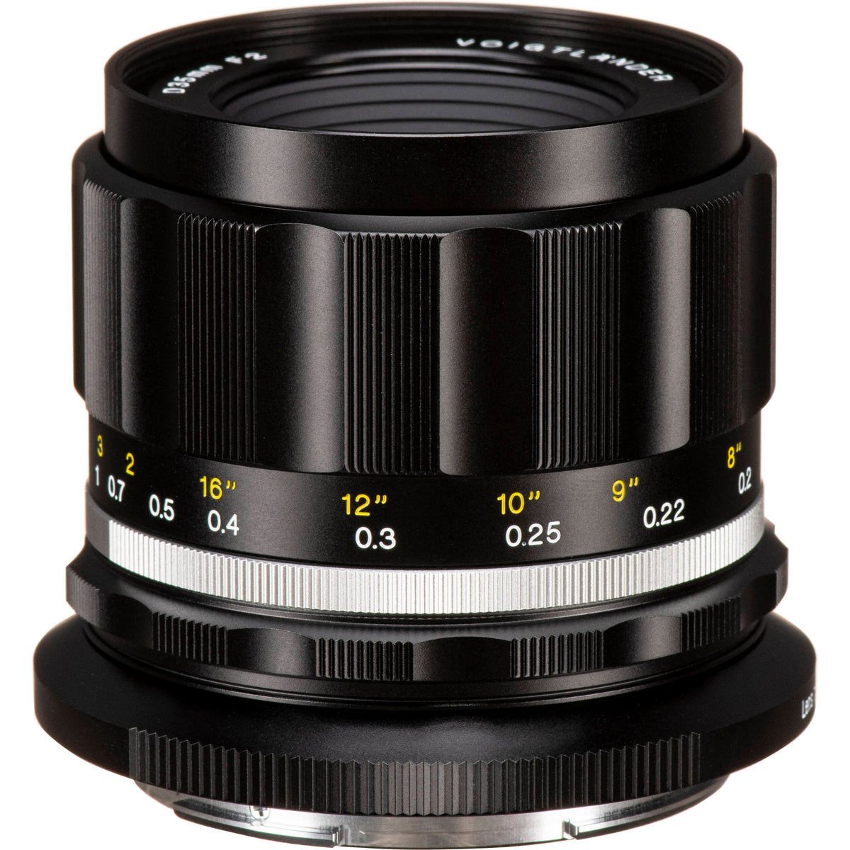 Lente Voigtlander D35mm f/2 Macro Apo-Ultron - vista frontal