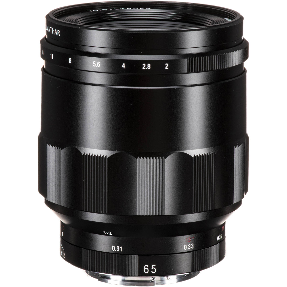 Lente Voigtlander MACRO APO-LANTHAR 65mm f/2 Aspherical - vista frontal