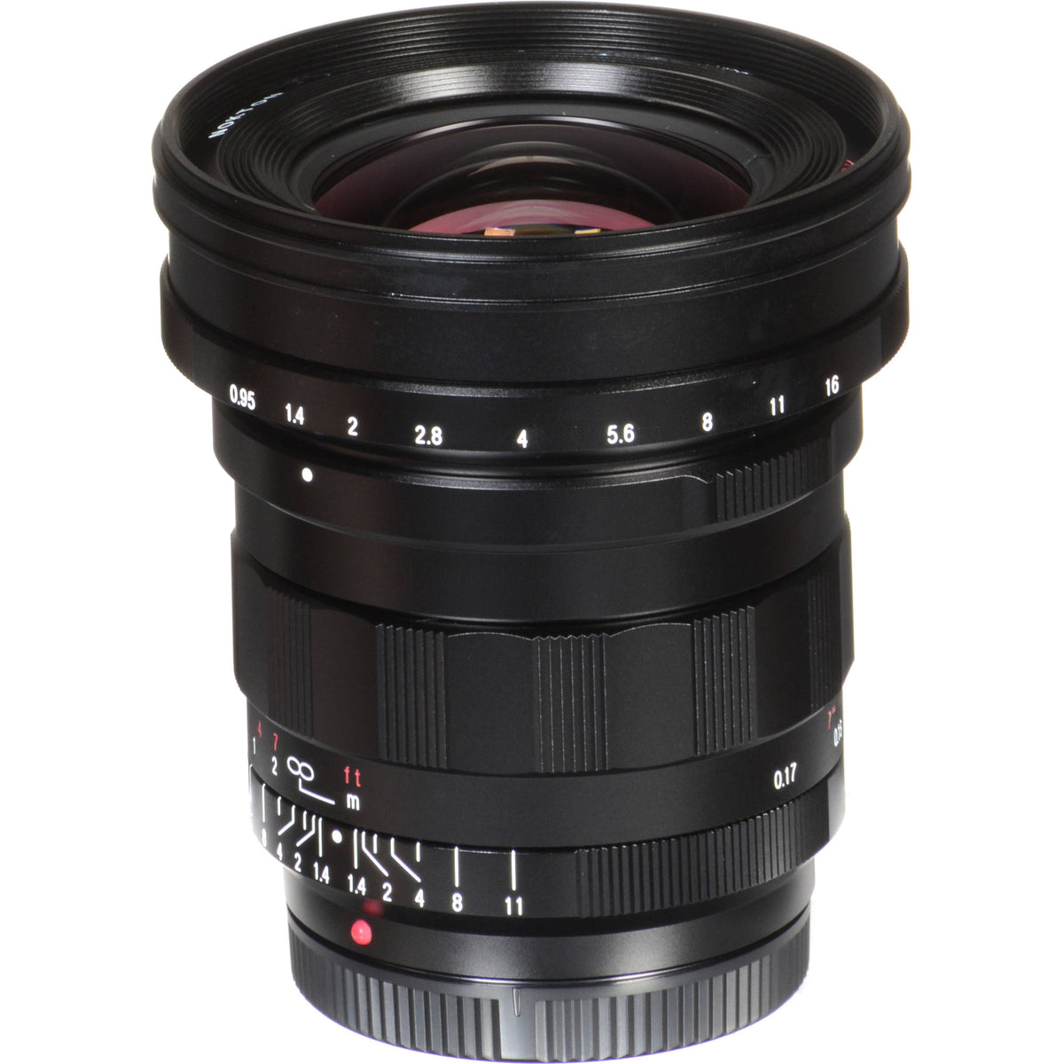 Lente Voigtlander Nokton 10.5mm f/0.95 - vista trasera