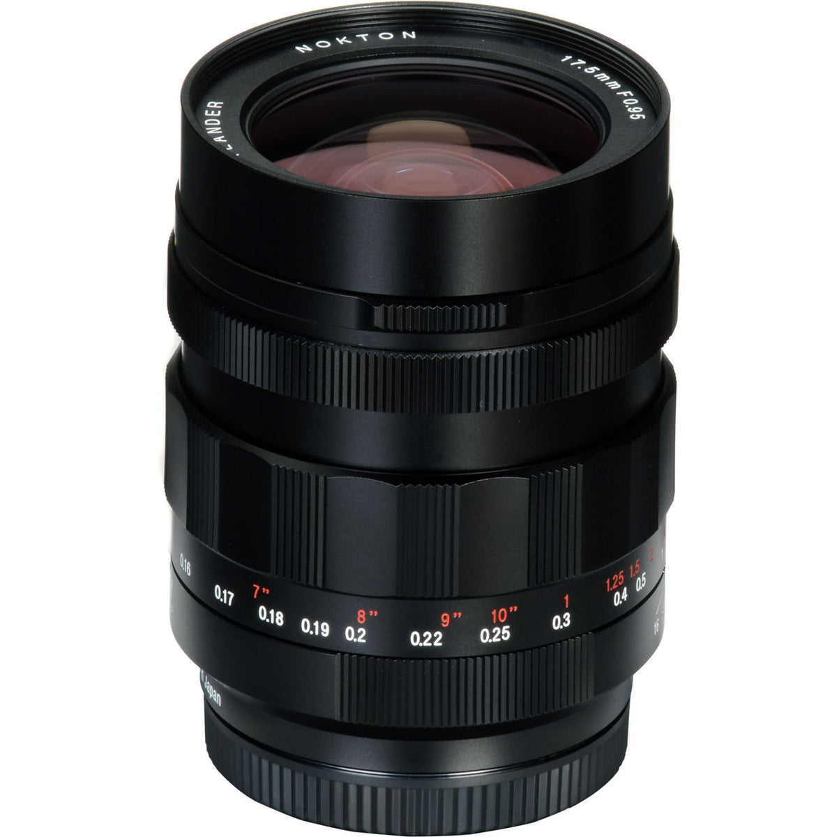 Lente Voigtlander Nokton 17.5mm f/0.95 Cameras - vista lateral