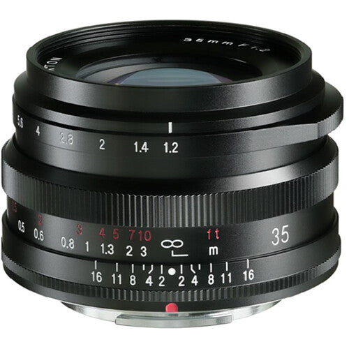 Lente Voigtlander Nokton 35mm f/1.2 X (Negro) - vista principal