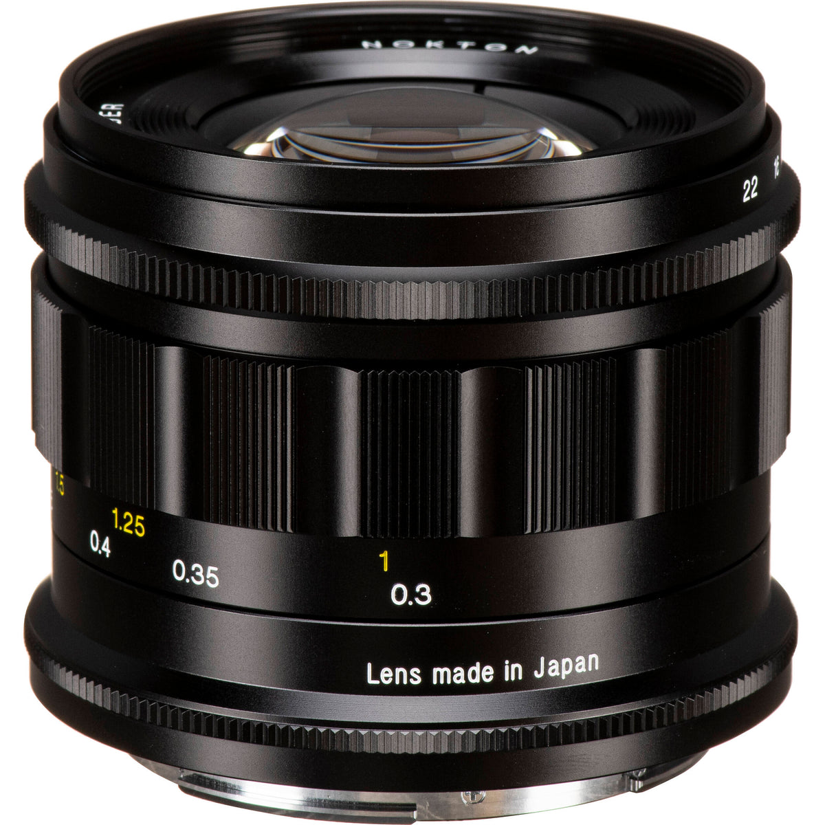 Lente Voigtlander NOKTON 40mm f/1.2 Aspherical - vista trasera