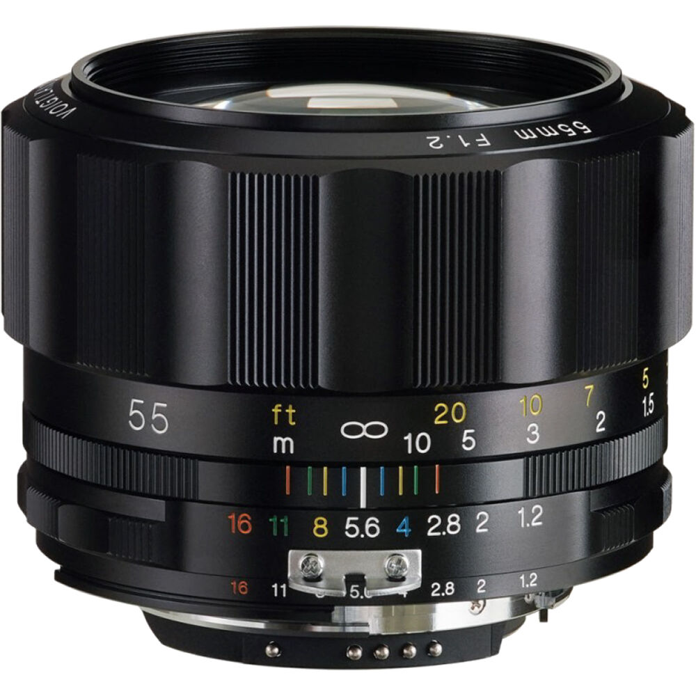 Lente Voigtlander Nokton 55mm f/1.2 SL IIs (Nikon AI-S) - vista principal