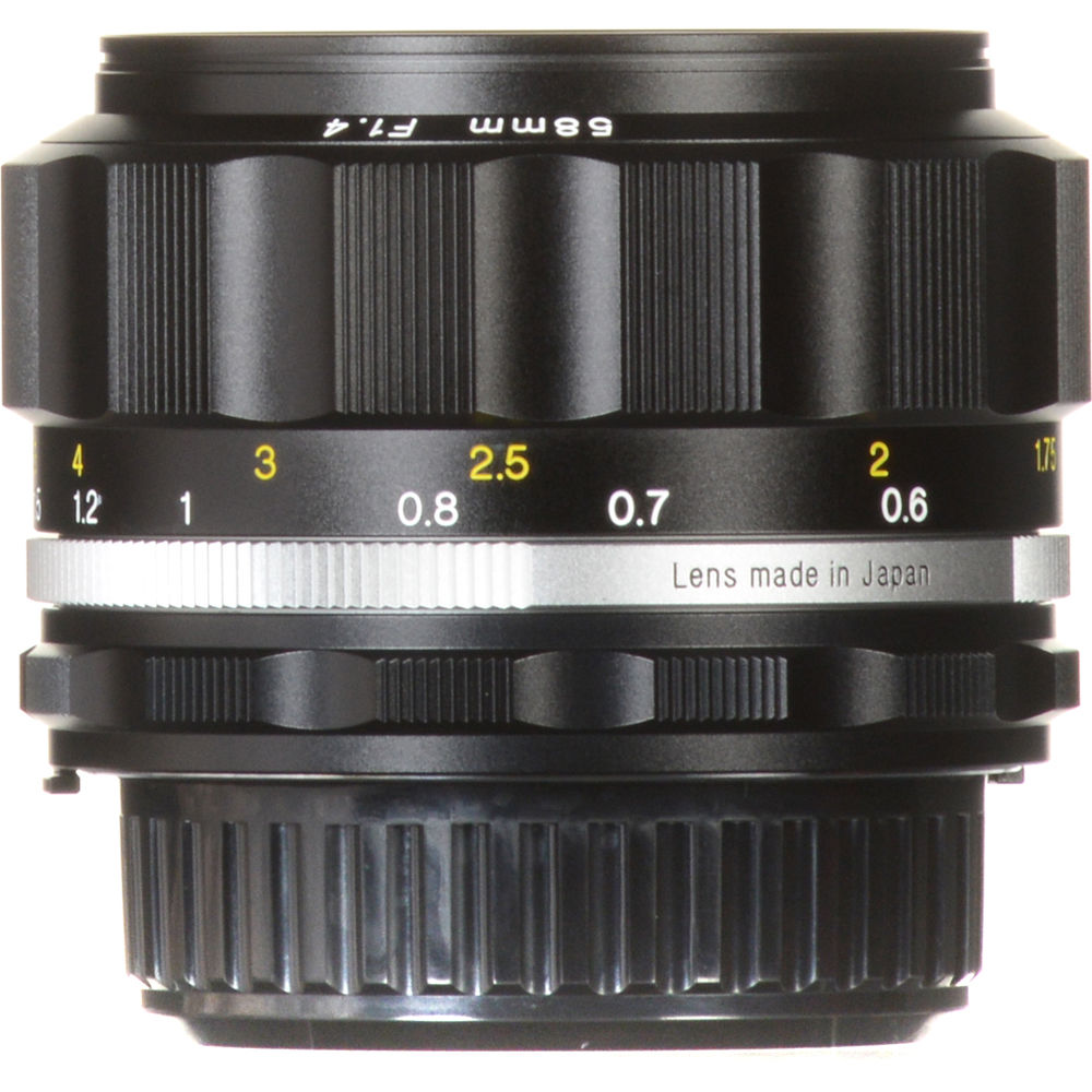 Lente Voigtlander Nokton 58mm f/1.4 SL II S (Negro) - puertos y conexiones