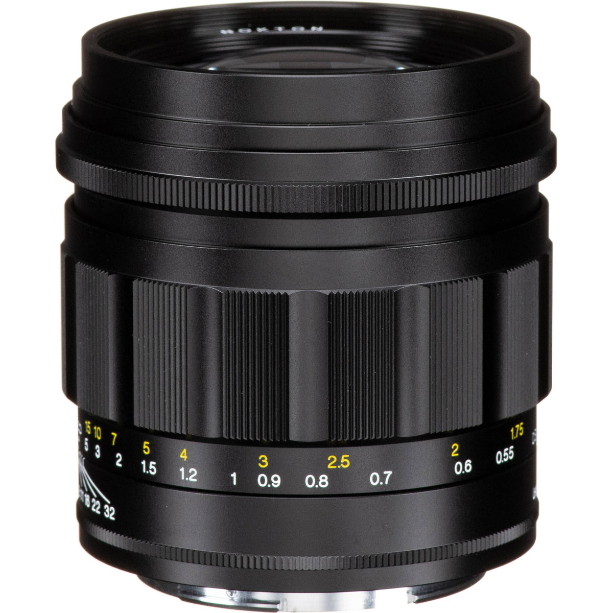 Lente Voigtlander Nokton 75mm f/1.5 Aspherical - vista frontal