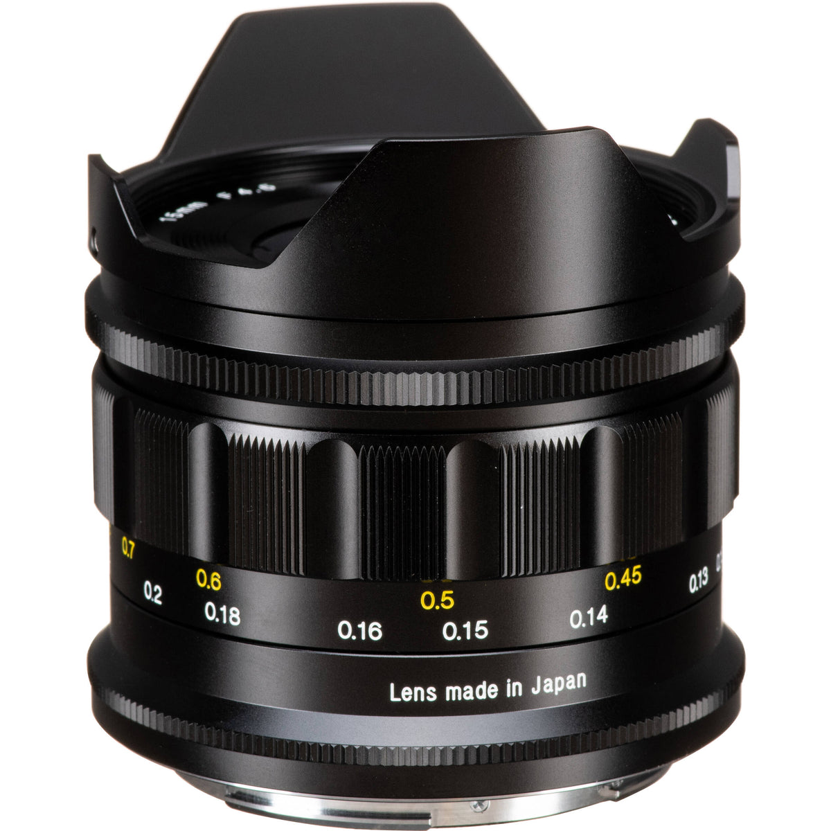Lente Voigtlander Super Wide-Heliar 15mm f/4.5 Aspherical III - vista trasera