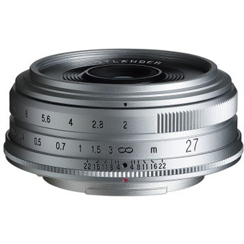 Lente Voigtlander Ultron 27mm f/2.0 - vista principal