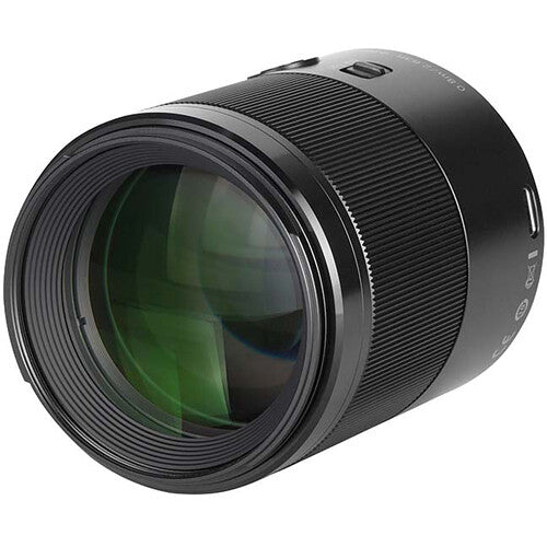 Lente Yongnuo 85mm f/1.8Z DF DSM - vista frontal