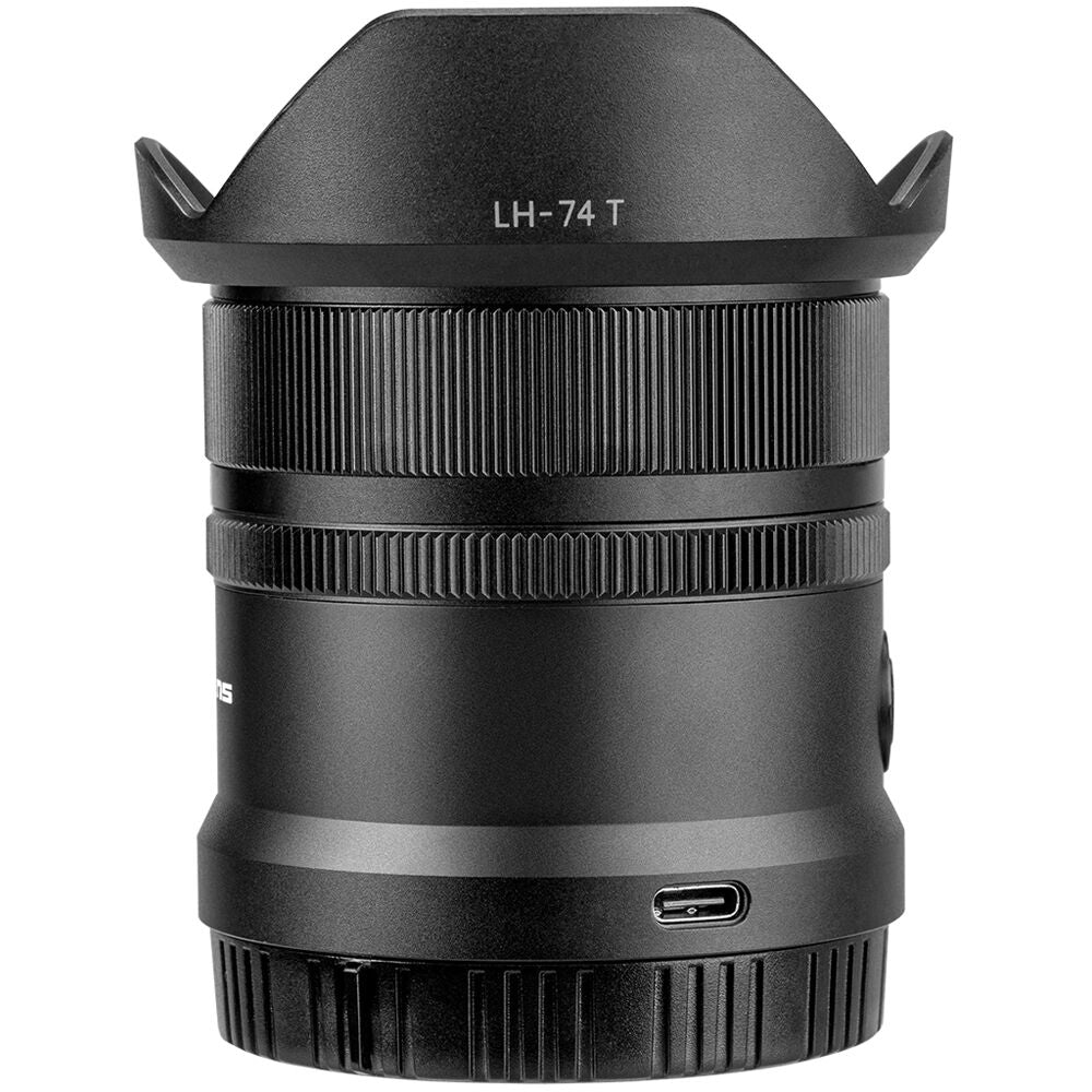 Lente Yongnuo YN 11mm f/1.8 DA DSM WL - vista lateral