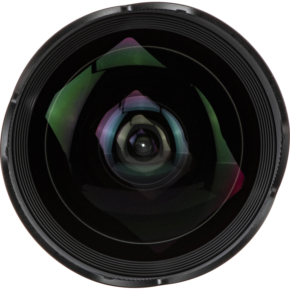 Lente Yongnuo YN 14mm f/2.8N - puertos y conexiones