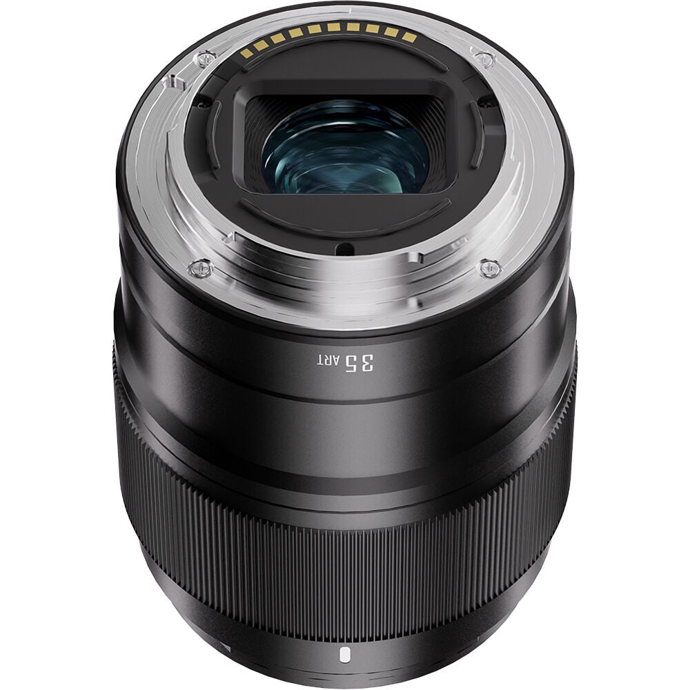 Lente Yongnuo YN 35mm f/1.8S DA ART (Negro) - vista frontal