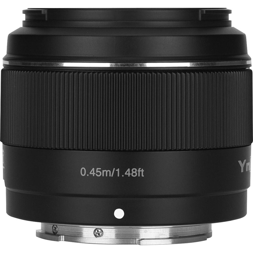 Lente Yongnuo YN 50mm f/1.8S DA DSM - vista frontal