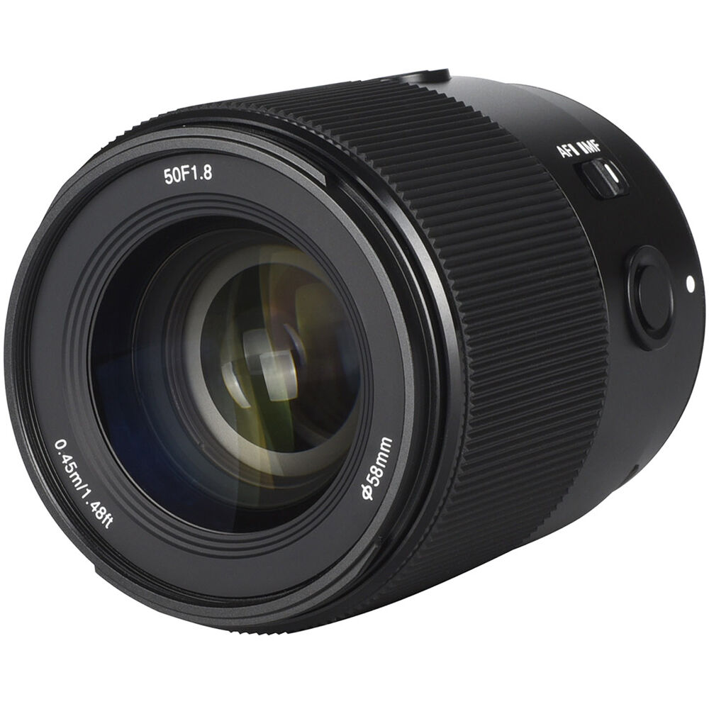 Lente Yongnuo YN 50mm f/1.8S DF DSM - contenido de la caja
