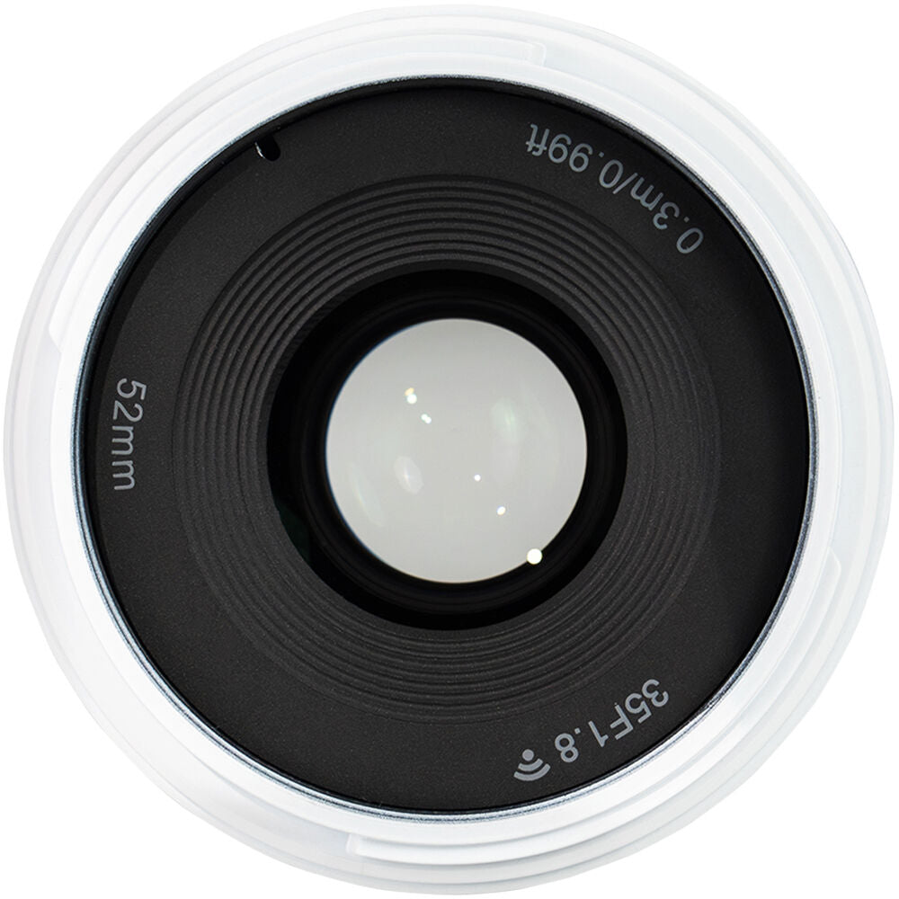 Lente Yongnuo YN35mm f/1.8S DA DSM WL (Blanco) - contenido de la caja