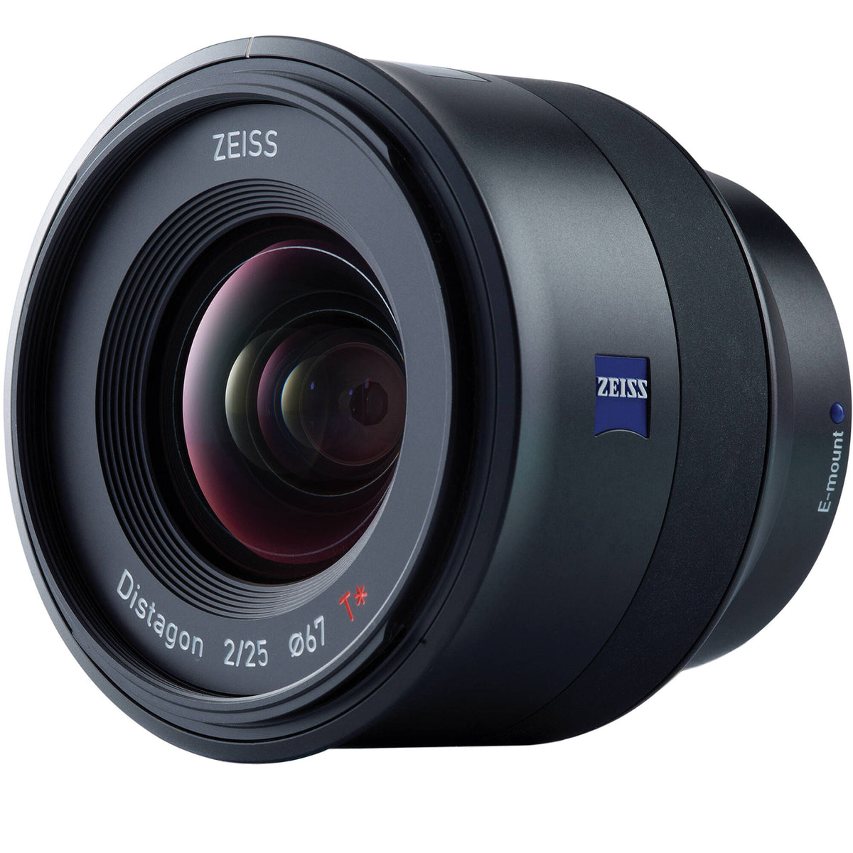 Lente Zeiss Batis 25mm f/2 - vista frontal