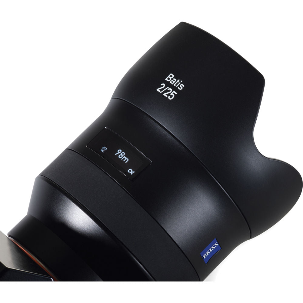 Lente Zeiss Batis 25mm f/2 - contenido de la caja