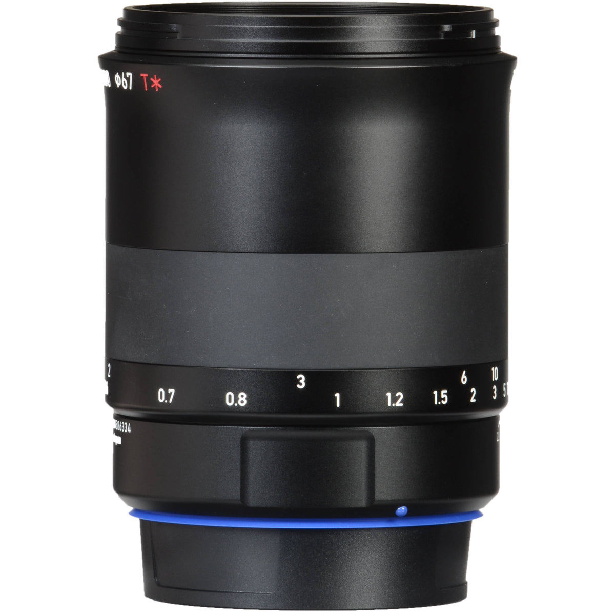 Lente Zeiss Milvus 100mm f/2M ZE Macro - puertos y conexiones