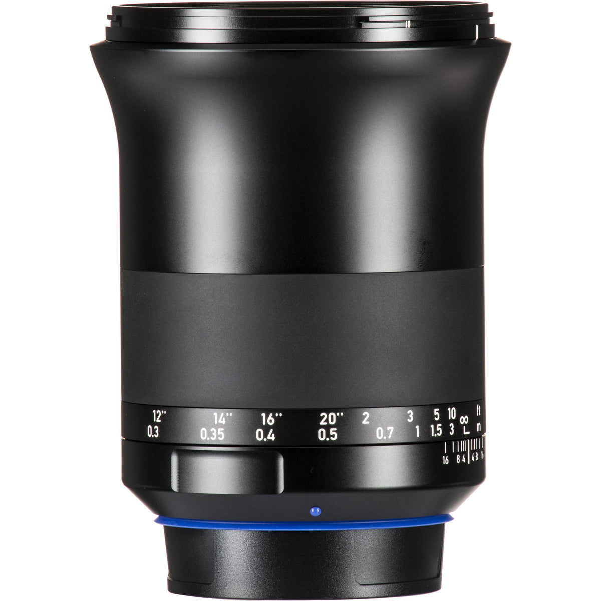 Lente Zeiss Milvus 25mm f/1.4 ZE - vista trasera